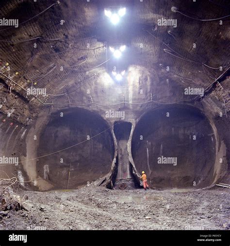 construction of the channel tunnel.